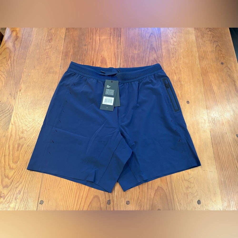 Ten Thousand Men 7in Session Liner Active Shorts Workout Navy Medium Fitness